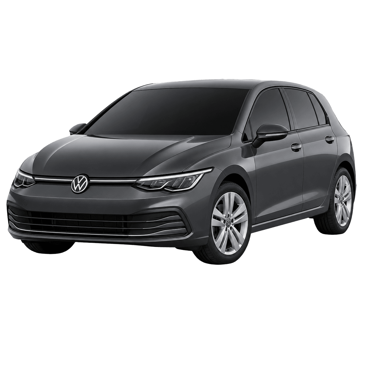 Volkswagen Golf hatchback available for hire in Cardiff