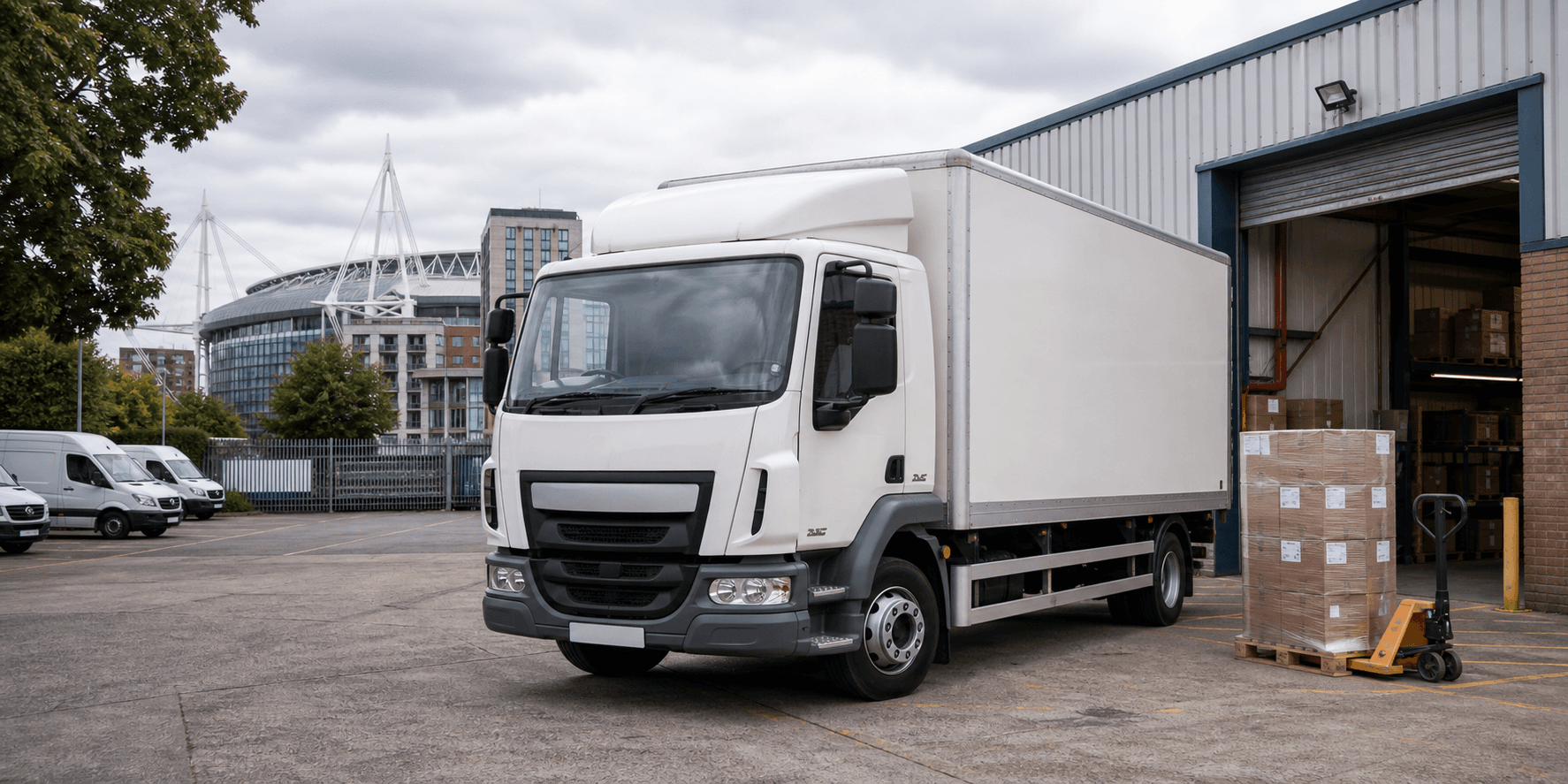 Self-drive truck available for heavier transport in Cardiff