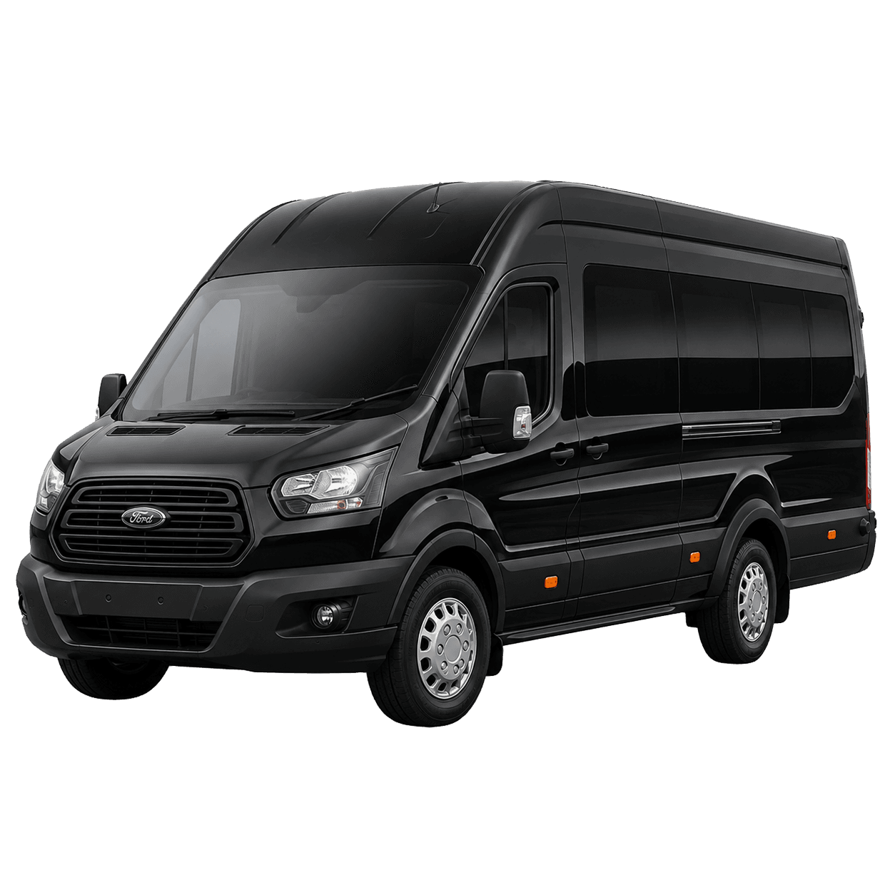 Modern self-drive minibus for longer journeys from Cardiff